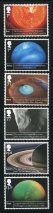Astronomical Bodies Mint Set of 6 Great Britain, 2012